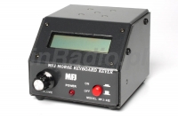 Szyfrator-koder telergrafii MFJ-452 widoczne pokrętło głośności oraz przycisk z kontrolką zasilania